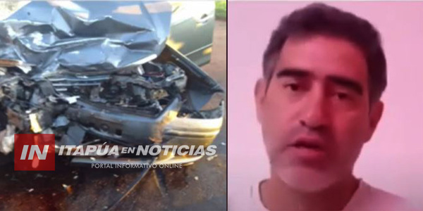 FAMILIA AFECTADA POR CONDUCTOR SUPUESTAMENTE ALCOHOLIZADO PIDE JUSTICIA - Itapúa Noticias