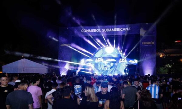 [GALERÍA] Así se vive la Fan Fest de la final de la Copa Sudamericana