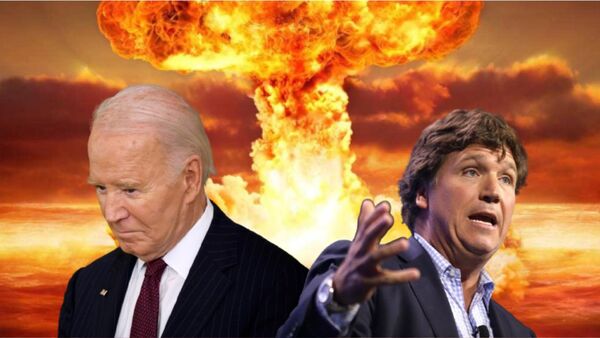 Tucker Carlson contra Biden por Rusia: «Nuestro Gobierno es fascista, no Rusia»