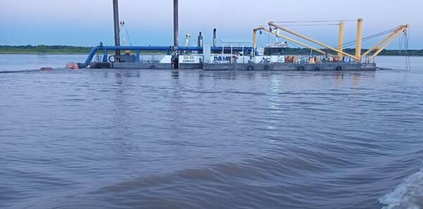 Mantenimiento de emergencia del río Paraná costará G. 64.003 millones
