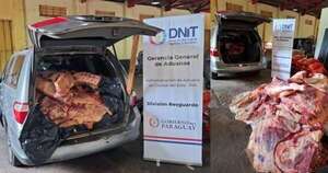 Diario HOY | Golpe al contrabando: incautan 1.500 kilos de carne en el Puente de la Amistad