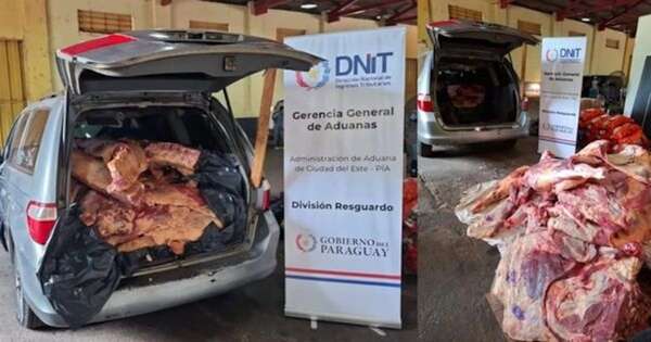Diario HOY | Golpe al contrabando: incautan 1.500 kilos de carne en el Puente de la Amistad