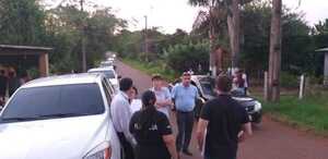 Incidentes durante reconstrucción de trágico accidente sup. provocado en el B° San Isidro