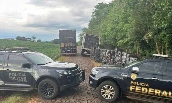 Incautan más de 700 cajas de cigarrillos presumiblemente de origen paraguayo en Brasil – Prensa 5