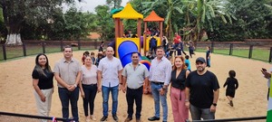 Inauguran la readecuación del Parque de Cambyretá Centro