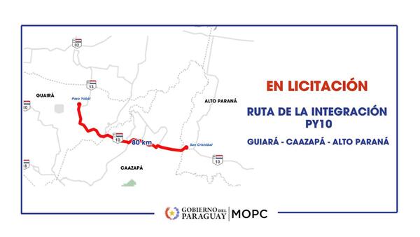 Construirán asfaltado entre los distritos de O’Leary, San Cristóbal y Paso Yobái - La Clave