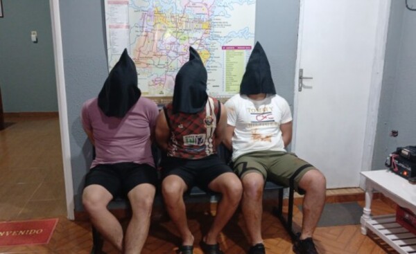 Hirieron a dueña de casa durante asalto y luego fueron capturados