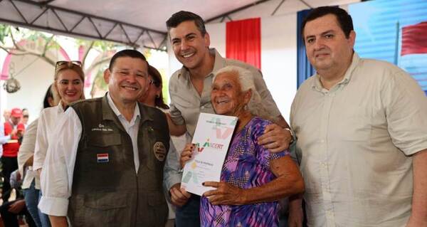 Los títulos de tierra entregados en Concepción llegan a 1.620 y supera lo realizado en un siglo