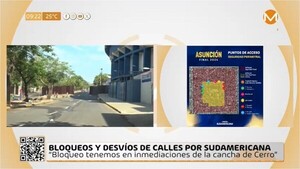 Copa Sudamericana: PMT implementará bloqueos y desvíos de calles
