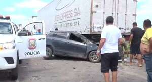 Accidente fatal en ruta Falcón-Clorinda: un auto con presuntos hinchas de Racing está involucrado  - Policiales - ABC Color