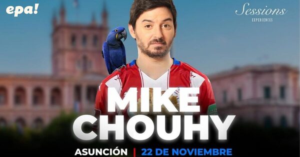 ¿Se aguantará las cargadas? Mike Chouhy enfrenta su show en Paraguay tras el 2-1