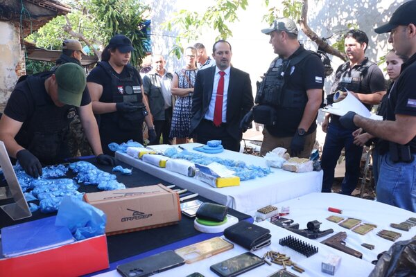Intervienen mayor foco de distribución de drogas en Asunción - Portal Digital Cáritas Universidad Católica