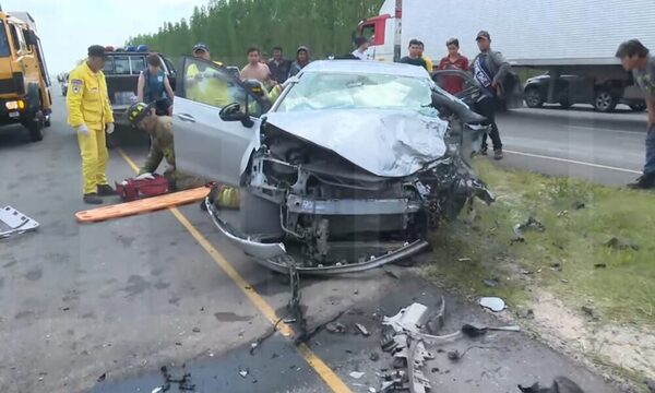 Grave accidente en Puerto Falcón: un fallecido e hinchas de Racing involucrados