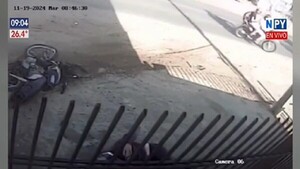 Bache causa grave accidente en Limpio