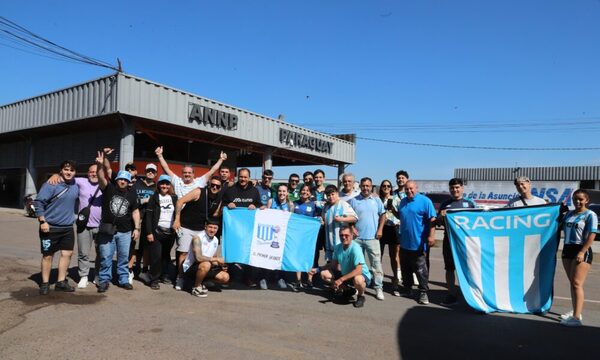 Hasta por agua: Llegan hinchas de Cruzeiro y Racing a nuestro país para la final Sudamericana