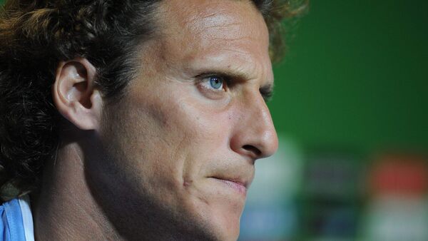 Diego Forlán, del fútbol al tenis