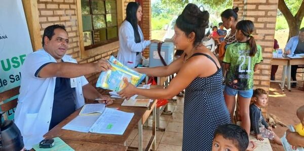 Exitosa jornada extramural en las comunidades indígenas trapiche kue y chopakue de Itakyry
