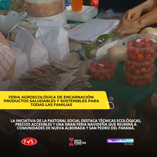 La Feria Agroecológica de Encarnación: Un Compromiso con la Salud y el Medio Ambiente - TVS
