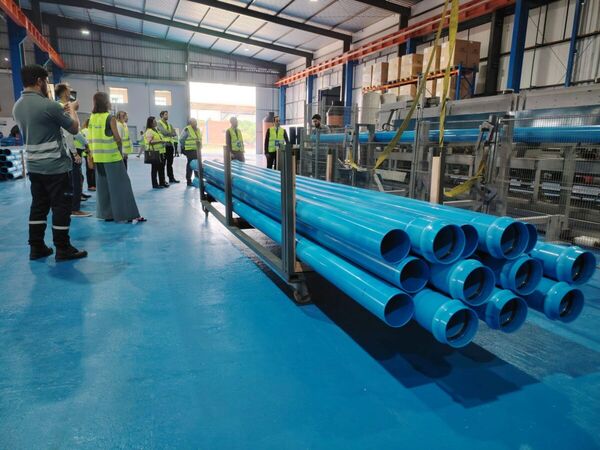 Molecor apuesta fuerte por Paraguay: invierte US$ 3 millones para expandir su planta en Villeta