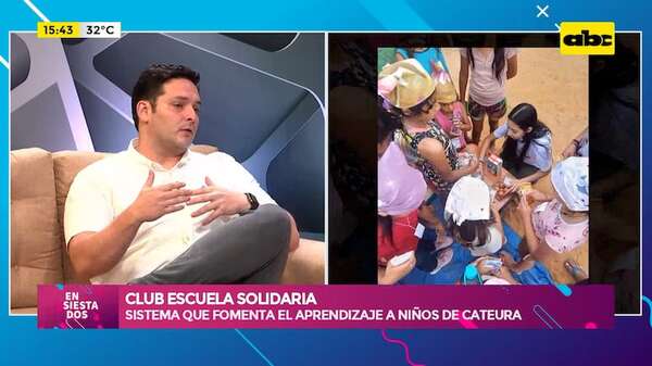 Club Escuela Solidaria: sistema que fomenta el aprendizaje a los niños de Cateura - Ensiestados - ABC Color