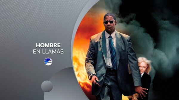 Hombre en llamas