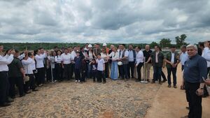 Inauguran planta de tratamiento de aguas residuales en Horqueta