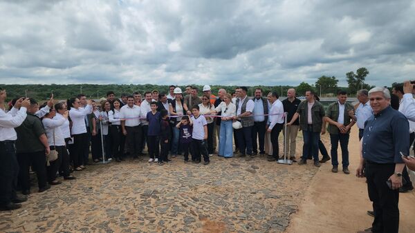 Inauguran planta de tratamiento de aguas residuales en Horqueta