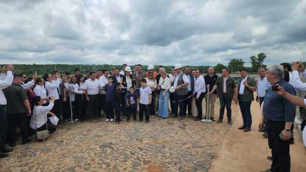 Inauguran planta de tratamiento de aguas residuales en Horqueta