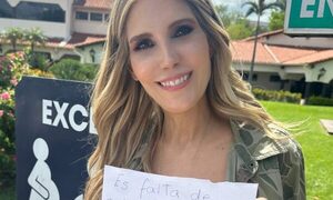 “Me debés una disculpa”, respondió Sanie a una doña que le dejó una nota por estacionar en lugar para embarazadas
