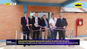 Molecor Paraná inaugura nueva planta en Villeta y amplía su capacidad de producción - Mundo empresarial - ABC Color