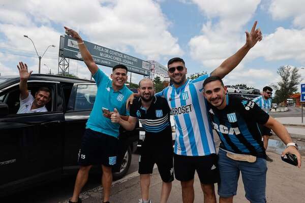 Barras del Racing llegarán hoy: esta es la ruta que debés evitar - Policiales - ABC Color