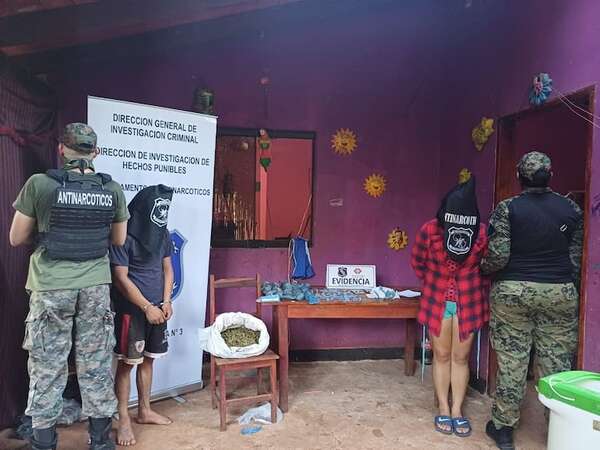 Allanamientos en Caacupé: desarticulan puntos de venta de drogas - Policiales - ABC Color
