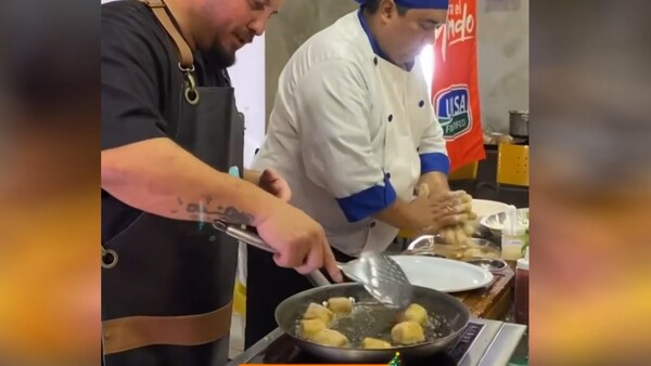 Taller de cocina navideña con cortes ahumados de cerdo cautiva a los asistentes