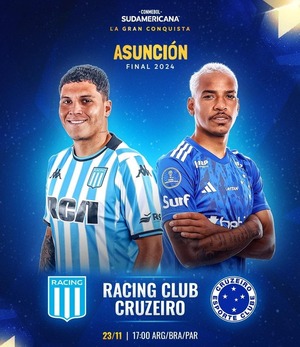 Racing y Cruzeiro definen este sábado al campeón de la CONMEBOL Sudamericana - Unicanal