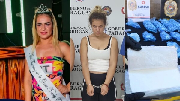 Le sacaron la corona a la Miss Tunning que cayó con drogas