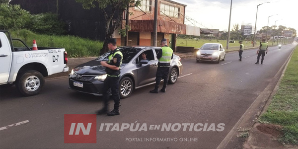 REFUERZAN CONTROLES EN CAMPAÑA “ITAPÚA SEGURA” - Itapúa Noticias