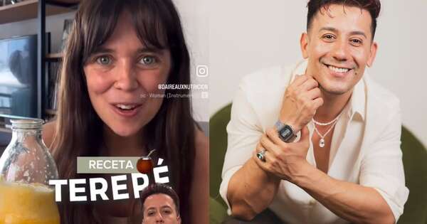 La Nación / El nutri Chris Ferreira criticó a influencer argentina por receta de tereré “saludable”