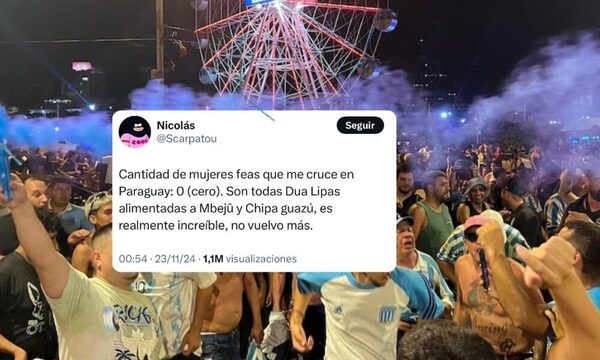 Los argentinos cuando ven a las paraguayas: “¡Son todas Dua Lipa alimentadas a mbeju!”
