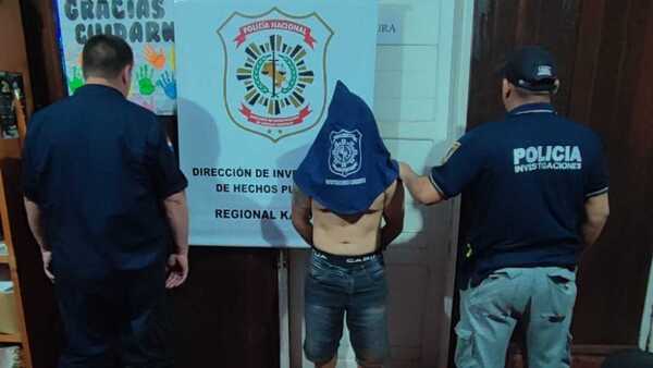Detienen a hombre que contaba con orden de captura por sicariato en Canindeyú