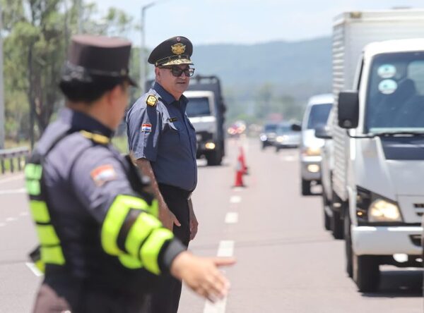 Preparan desvíos: ¿Cómo será la cobertura del Operativo Caacupé de la Patrulla Caminera?