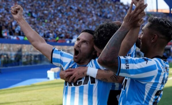 Racing ganó 3-1 a Cruzeiro y es campeón de la Copa Sudamericana