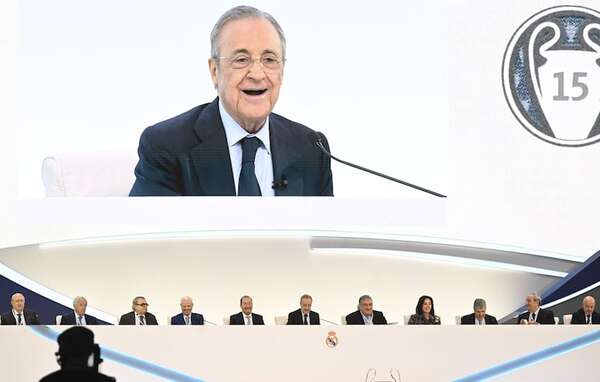 Florentino Pérez carga contra la UEFA, la FIFA y el Balón de Oro - Fútbol - ABC Color