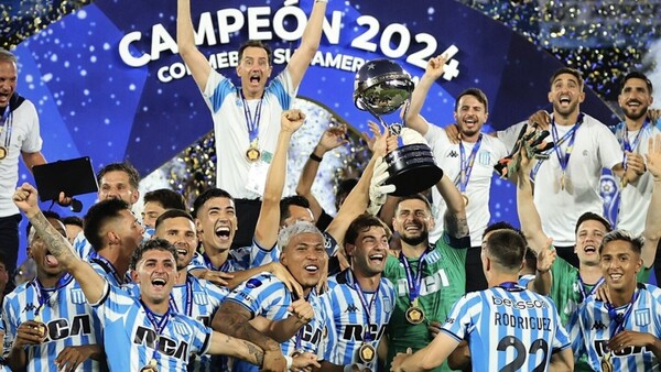 Racing se corona campeón de la Sudamericana en Asunción