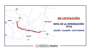 Ruta de la Integración: inversión aproximada de USD 100 millones - 1000 Noticias