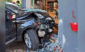 Brasileño choca contra Biggie y se niega al alcotest