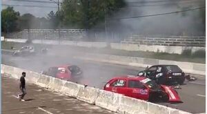 [VIDEO] Otro accidente de película en el autódromo de Capiatá