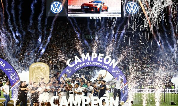¡Locura de festejo del campeón! Olimpia desató el carnaval en el Defensores