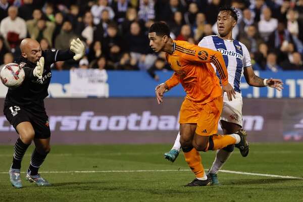 El Real Madrid mete presión al Barça tras ganar en Leganés - Fútbol Internacional - ABC Color