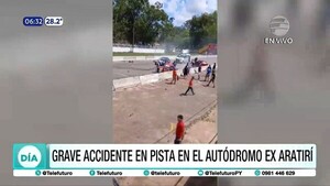 Nuevo accidente en el autódromo Rubén Dumot