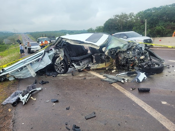 Confirman fallecimiento de la tercera víctima de terrible accidente e Caacupé - Unicanal